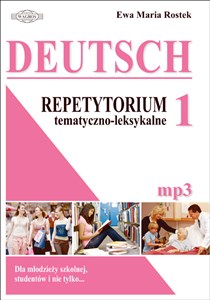 Deutsch 1 Repetytorium tematyczno-leksykalne dla młodzieży szkolnej, studentów i nie tylko - Księgarnia Niemcy (DE)