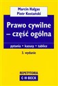 Prawo cywilne Część ogólna - Marcin Hałgas, Piotr Kostański