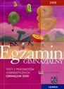 Egzamin gimnazjalny testy z przedmiotów humanistycznych z płytą CD gimnazjum