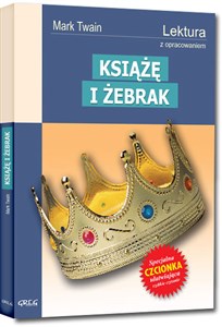 Książę i żebrak Lektura z opracowaniem - Księgarnia UK