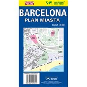 Barcelona plan miasta 1:9000 - Księgarnia UK