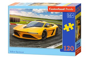 Puzzle Classic Yellow Sportscar 120 B-13500