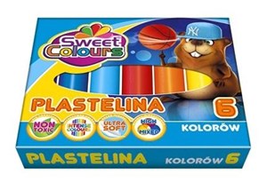 Plastelina 6 kolorów 