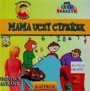 Poznajemy cyferki Mama uczy cyferek + CD - Księgarnia UK