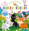 Słodkie kociaki. Blok kolorowanek + naklejki - Opracowanie zbiorowe