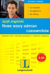 Nowe wzory odmian czasowników angielskich