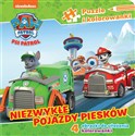 Niezwykłe pojazdy piesków. Puzzle i kolorowanki. Psi Patrol