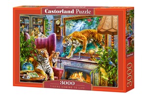 Puzzle 3000 Tigers Coming to Life