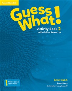 Guess What! 2 Activity Book with Online Resources British English - Księgarnia UK