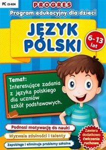 Progres: Język polski 6-13 lat Program edukacyjny dla dzieci - Księgarnia Niemcy (DE)
