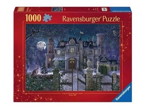 Puzzle 1000 Świąteczna posiadłość  - Księgarnia UK