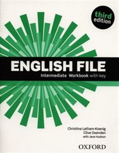 English File Intermediate Workbook with Key - Księgarnia UK
