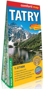 Tatry laminowana mapa turystyczna 1:27 000