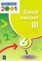 Matematyka 2001 6 Zeszyt ćwiczeń część 3 Szkoła podstawowa