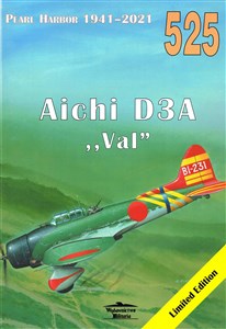 Aichi D3A `Val`. Pearl Harbor 1941-2021 Nr 525 - Księgarnia Niemcy (DE)