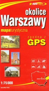 Okolice Warszawy mapa turystyczna 1:75 000 - Księgarnia Niemcy (DE)