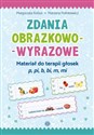 Zdania obrazkowo-wyrazowe Materiał do terapii głosek p, pi, b, bi, m, mi