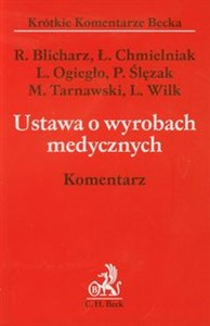 Ustawa o wyrobach medycznych Komentarz  - Księgarnia UK