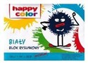 Blok rysunkowy biały A4/20K HAPPY COLOR - 