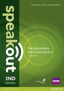 Speakout 2nd Edition pre-intermediate Flexi Course Book 2 + DVD