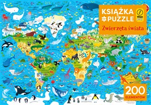 Książka i puzzle Zwierzęta świata - Księgarnia UK