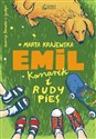 Emil, kanarek i rudy pies