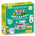 Angielski dla dzieci Karty obrazkowe 100 pierwszych zdań dla dzieci od 6 lat. Książeczka + 104 ilustrowane karty + płyta CD - Opracowanie Zbiorowe