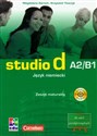 Studio d A2/B1 język niemiecki zeszyt maturalny z płytą CD Szkoły ponadgimnazjalne