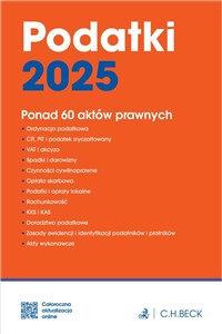 Podatki 2025 z aktualizacją online - Księgarnia UK