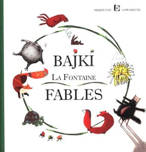 Bajki La Fontaine Fables z płytą CD - Księgarnia UK