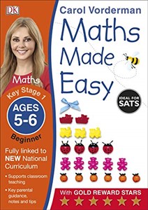 Maths Made Easy Ages 5-6 Key Stage 1 Beginner (Made Easy Workbooks)