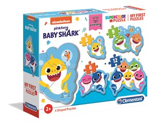 Moje pierwsze puzzle SuperColor Baby Shark