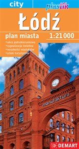 Łódź plan miasta  1:21 000