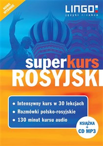 Rosyjski Superkurs Kompletny zestaw do samodzielnej nauki. Kurs + rozmówki + audiokurs - Księgarnia UK