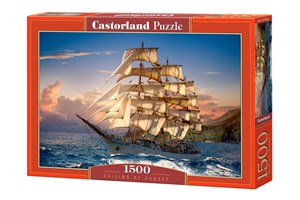 Puzzle Sailing at Sunset 1500