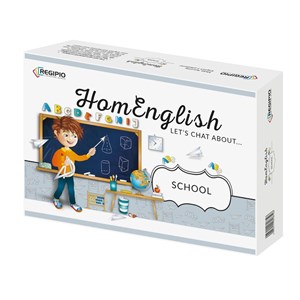 Gra HomEnglish Let's chat about School - Księgarnia Niemcy (DE)