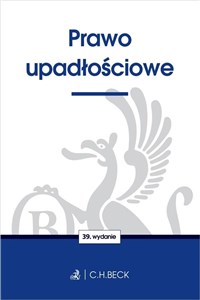 Prawo upadłościowe - Księgarnia UK