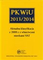 PKWiU 2013/2014 Aktualna klasyfikacja z 2008 roku z właściwymi stawkami VAT
