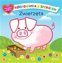 Kolorowanka z brokatem Zwierzęta - Ola Makowska