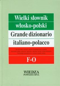 Wielki słownik włosko-polski Tom 2 F-O - Księgarnia Niemcy (DE)
