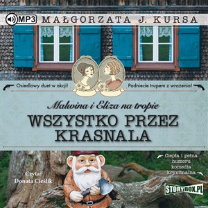 [Audiobook] CD MP3 Wszystko przez krasnala. Malwina i Eliza na tropie. Tom 2 - Księgarnia Niemcy (DE)