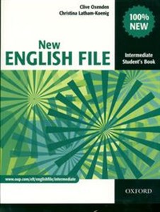 New English File Intermediate Student's Book Szkoły ponadgimnazjalne - Księgarnia UK