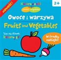 Owoce i warzywa Kolorowanki polsko-angielskie z naklejkami