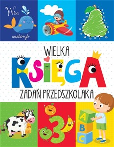 Wielka księga zadań przedszkolaka  - Księgarnia UK