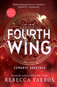 Fourth Wing Czwarte Skrzydło Edycja specjalna - Księgarnia UK