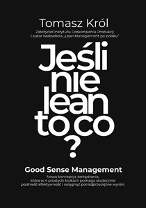 Jeśli nie lean to co? - Księgarnia UK