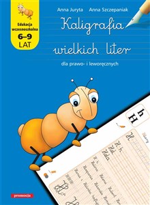 Kaligrafia wielkich liter dla prawo- i leworęcznych Edukacja wczesnoszkolna 6-9 lat - Księgarnia Niemcy (DE)