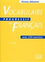 Vocabulaire progressif debutant Podręcznik