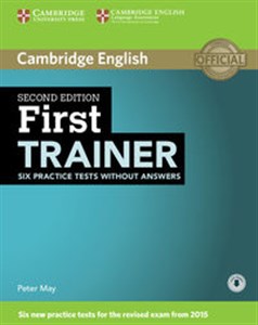 First Trainer Six Practice Tests without Answers + Audio - Księgarnia Niemcy (DE)