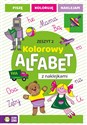 Kolorowy alfabet z naklejkami Zeszyt 2 - 